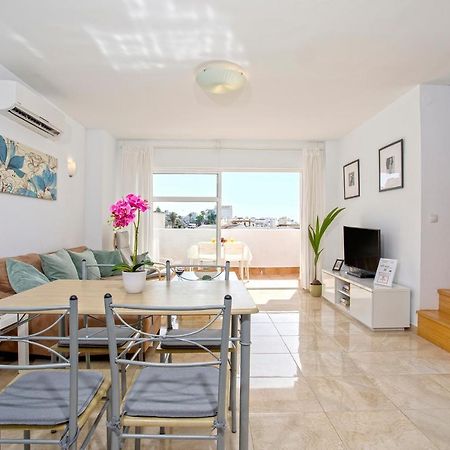 Ático frente al mar - Vistas, piscina, terrazas, parking! Benalmádena Exterior foto